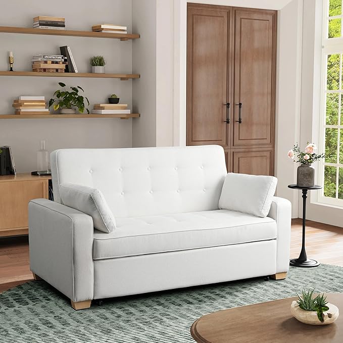 Serta Sabrina Convertible Sofa Bed (Queen), 73"